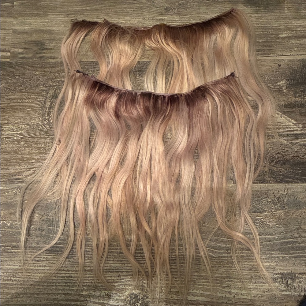 KOVI weft hair extensions.